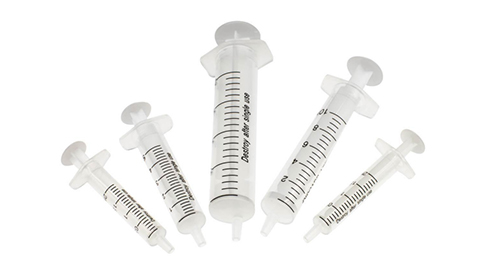 Disposable 2-parts Syringe Luer Slip