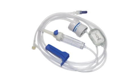 Iv Infusion Set with Dial Flow Regulator